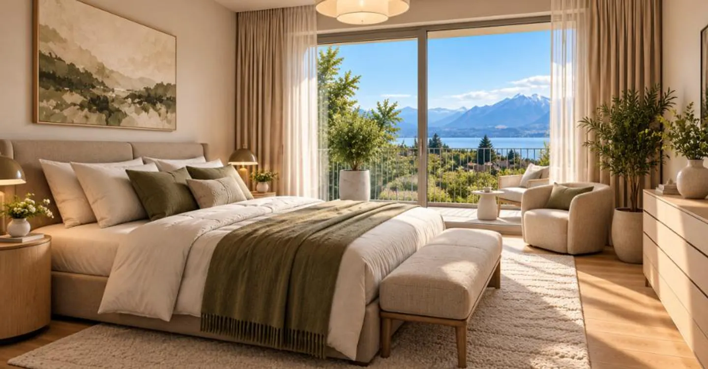 TOUR-DE-PEILZ | 4,5 neue Zimmer im Obergeschoss mit Terrasse & Garten - Foto 3 von 3