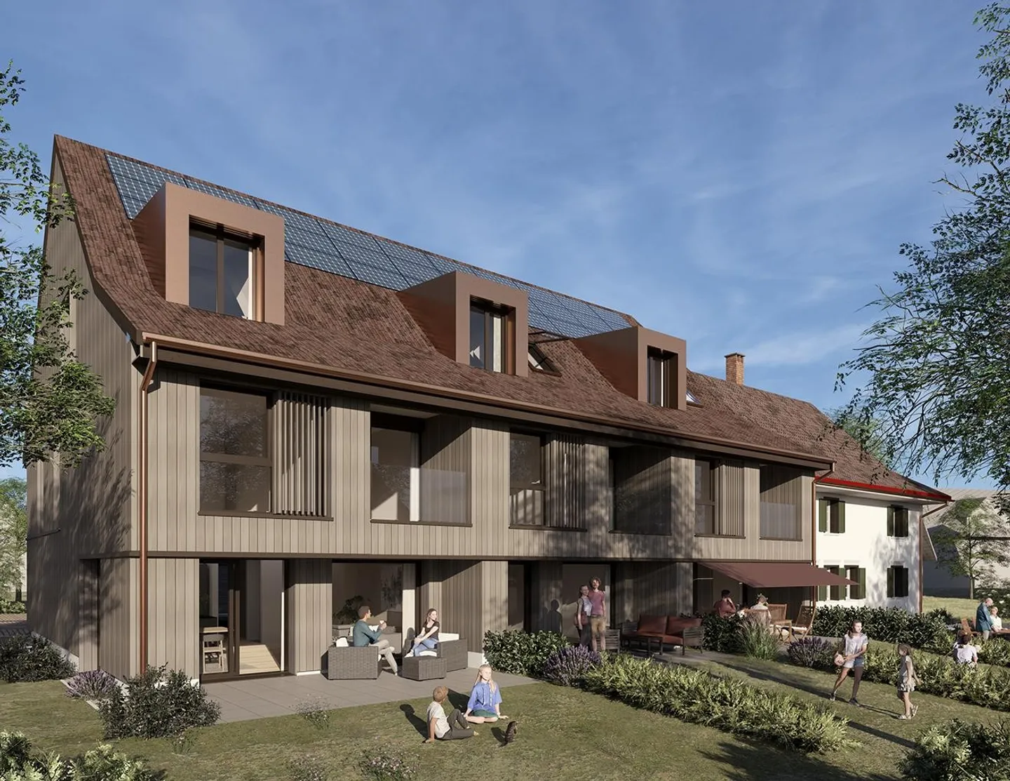 Nuova costruzione: fattoria storica e casa a schiera con frutteto - Foto 3 di 6