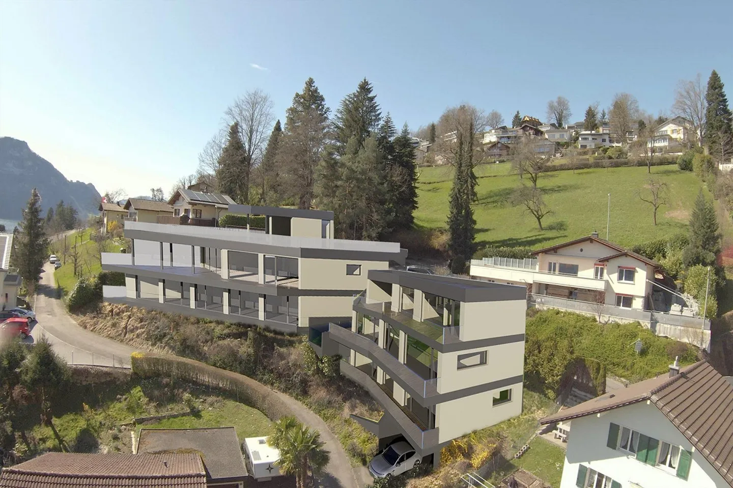 Luxusvilla mit Seesicht - Foto 4 von 4