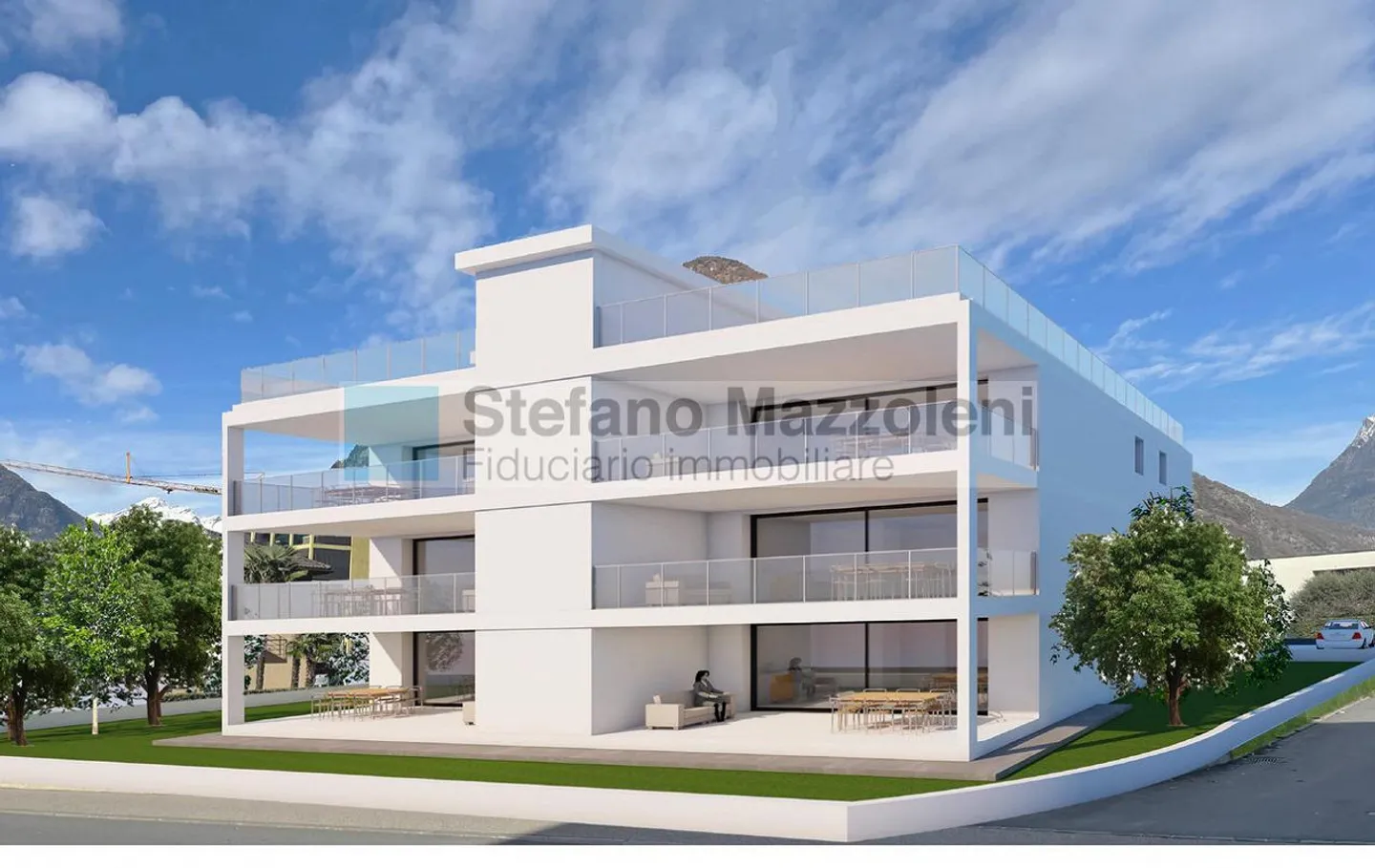 BIASCA - 4 1/2 con giardino - in costruzione - Foto 1 di 12