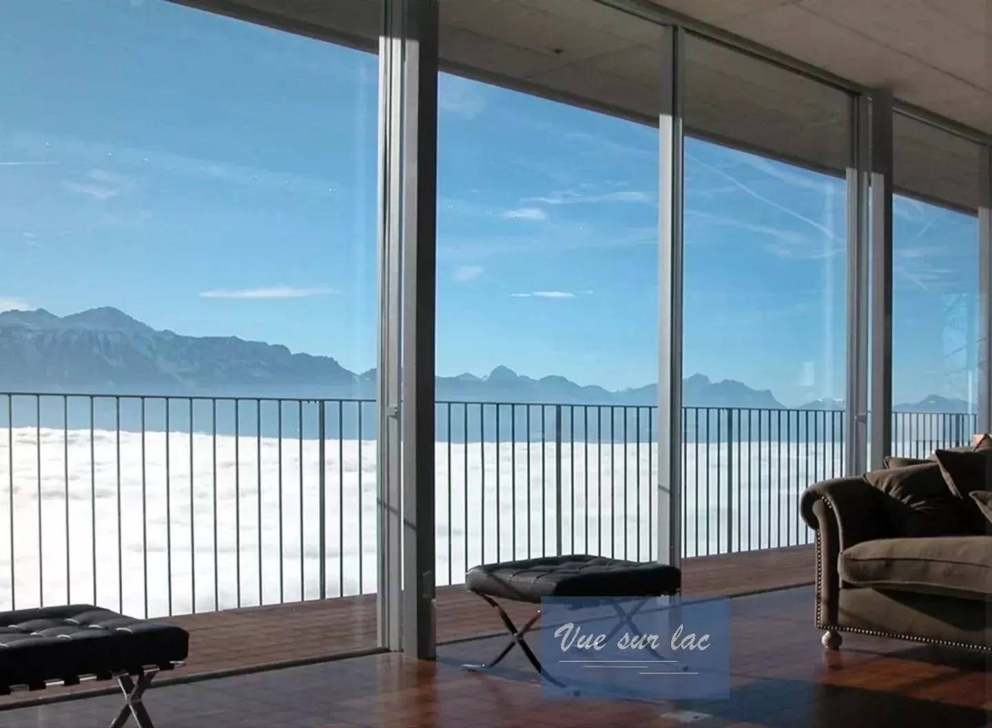 Spacieux appartement dans villa d'architecte, vue époustouflante! - Photo 6 sur 13