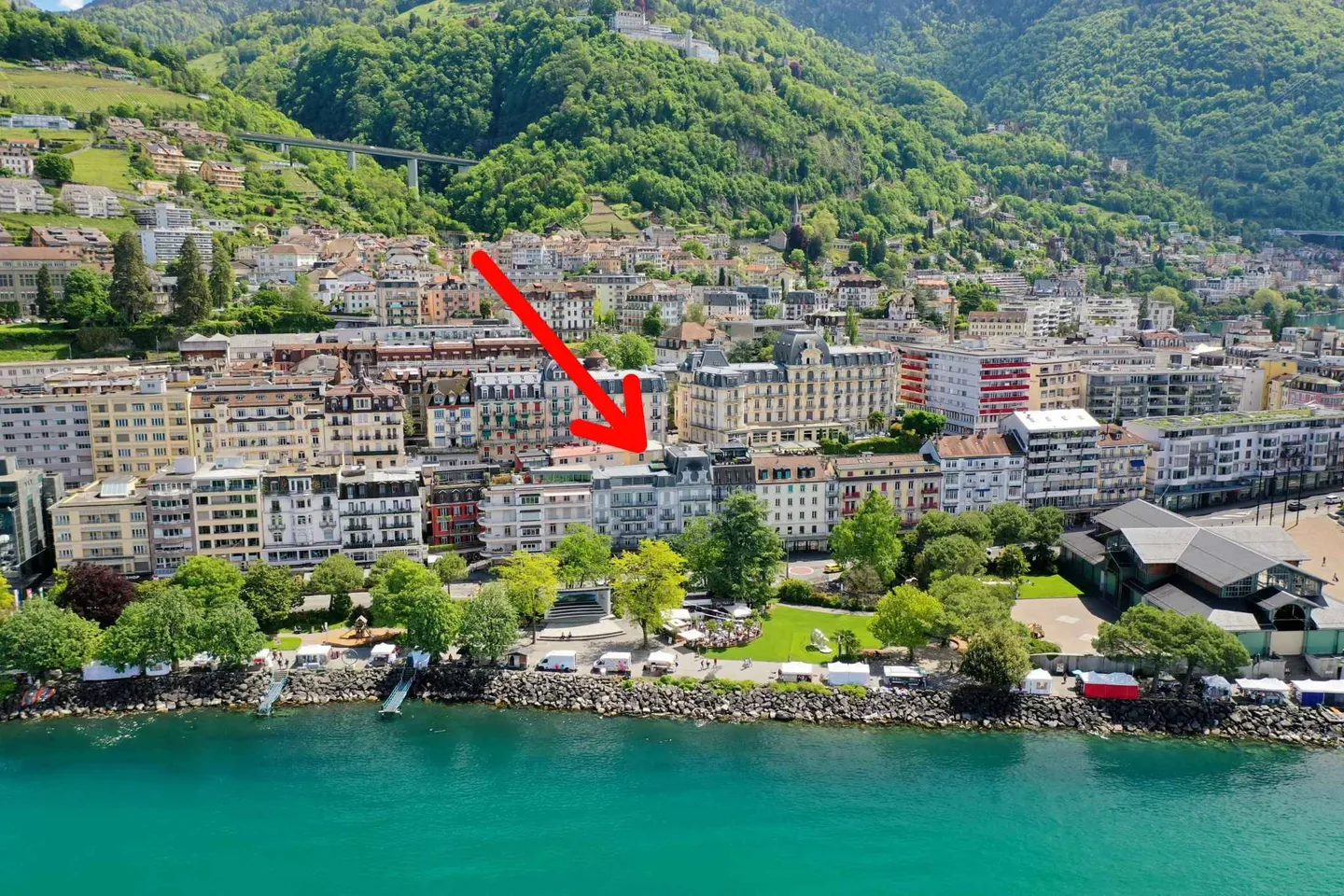 Magnifique appartement de 4.5 pièces au centre de Montreux - Foto 1 di 13