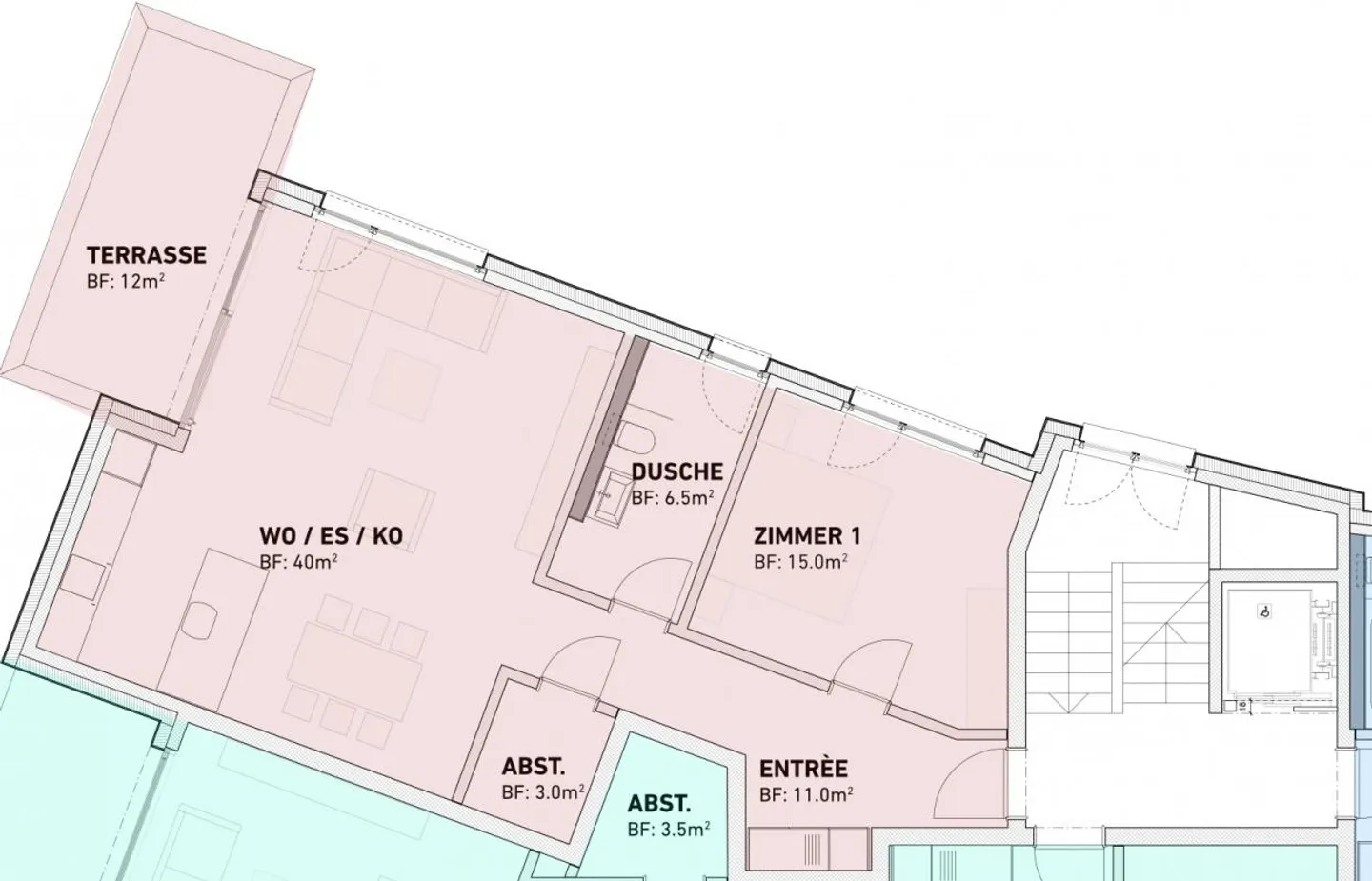 Exklusive - 2.5 Zimmer-Wohnung (2.OG) - Foto 13 von 13