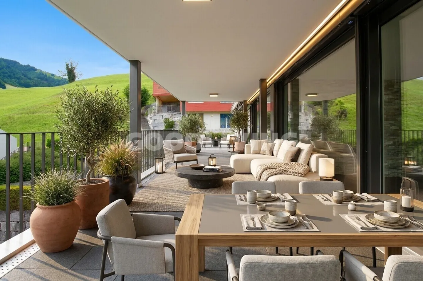 Exclusive penthouse with private lift and unobstructed mountain view - Photo 1 of 7