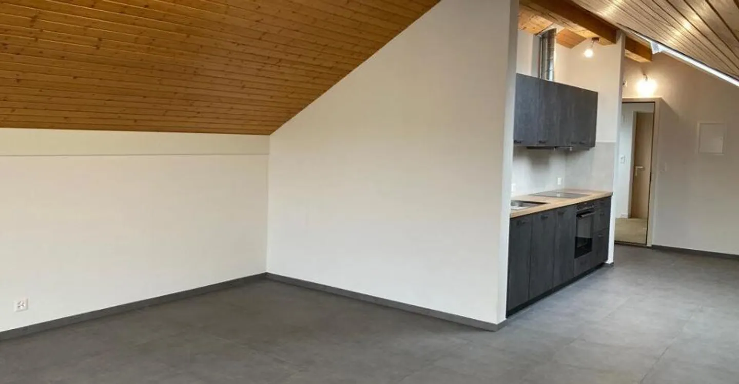 Charmantes Studio in Delémont - Foto 1 von 6