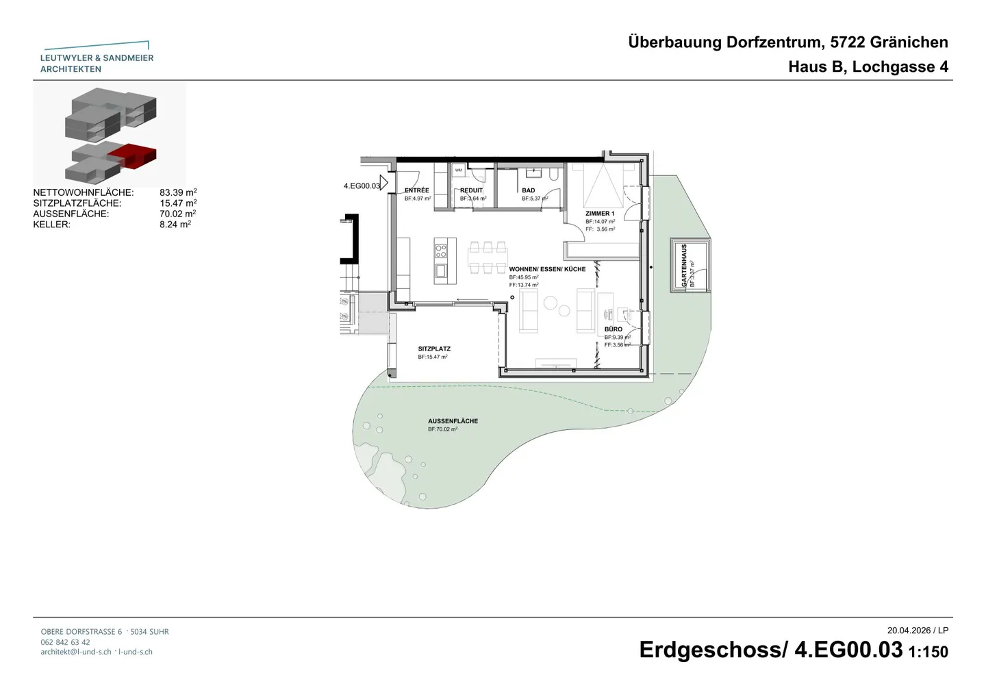 Nel cuore di Gränichen Appartamenti di nuova costruzione di 2.5 locali - Foto 11 di 15