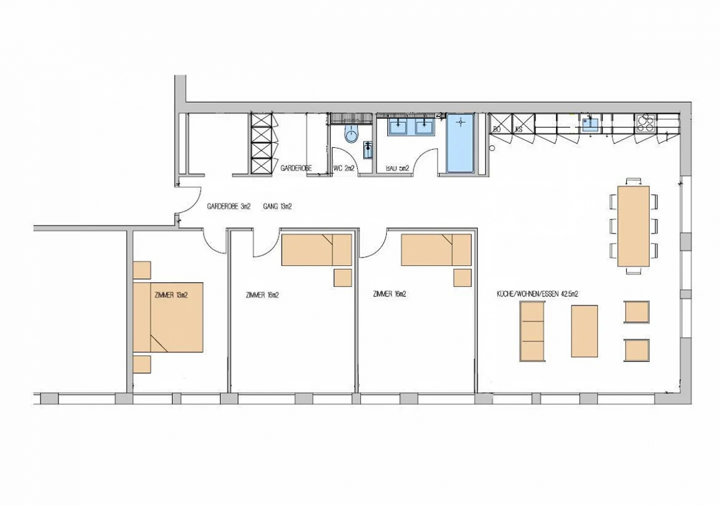 4 Zimmerwohnung im Herzen von Glarus - Foto 5 von 5