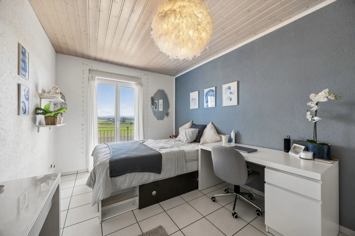 Freistehendes Einfamilienhaus mit Alpenblick - Foto 7 von 14