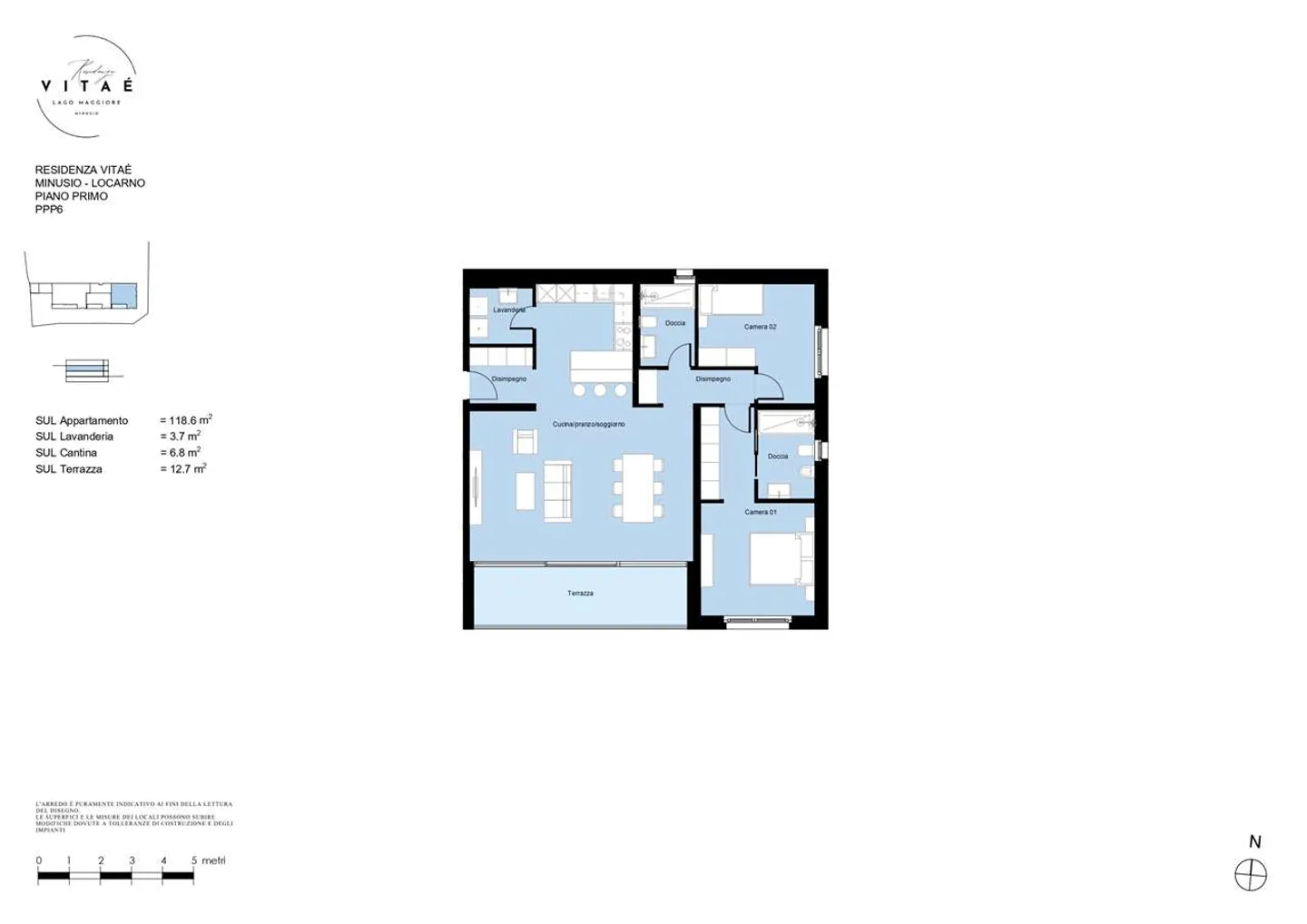 3.5 NEW Apartment Minusio with Lake View - Photo 2 of 3