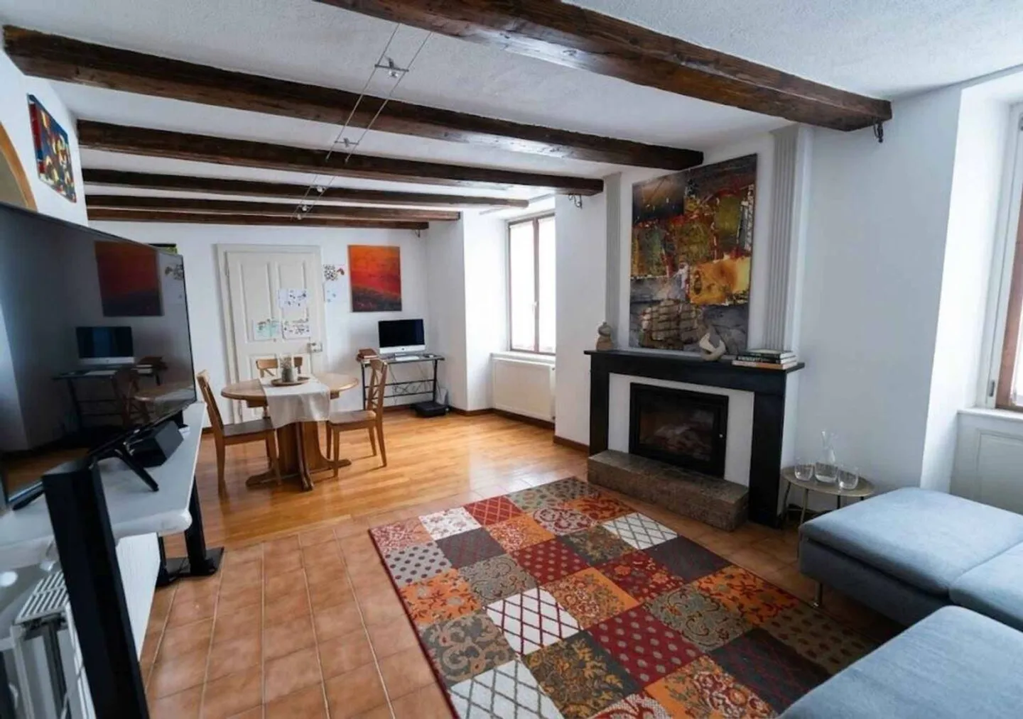 Charmante 3,5-Zimmer-Duplexwohnung - Herz von St. Maurice - Foto 1 von 4