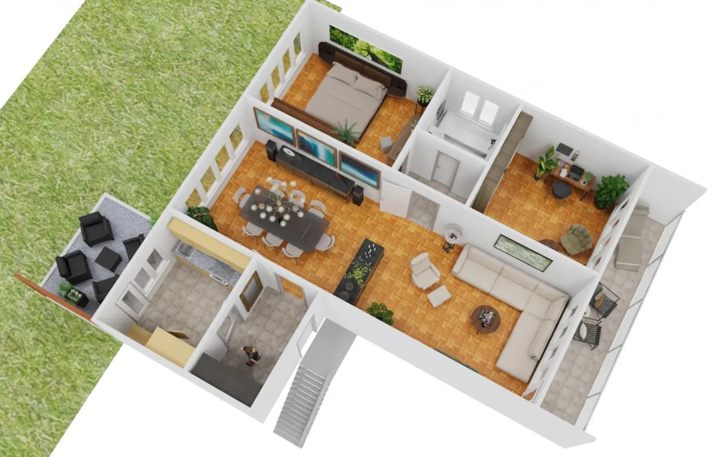 Geräumige Gartenwohnung in Toplage - Foto 13 von 14