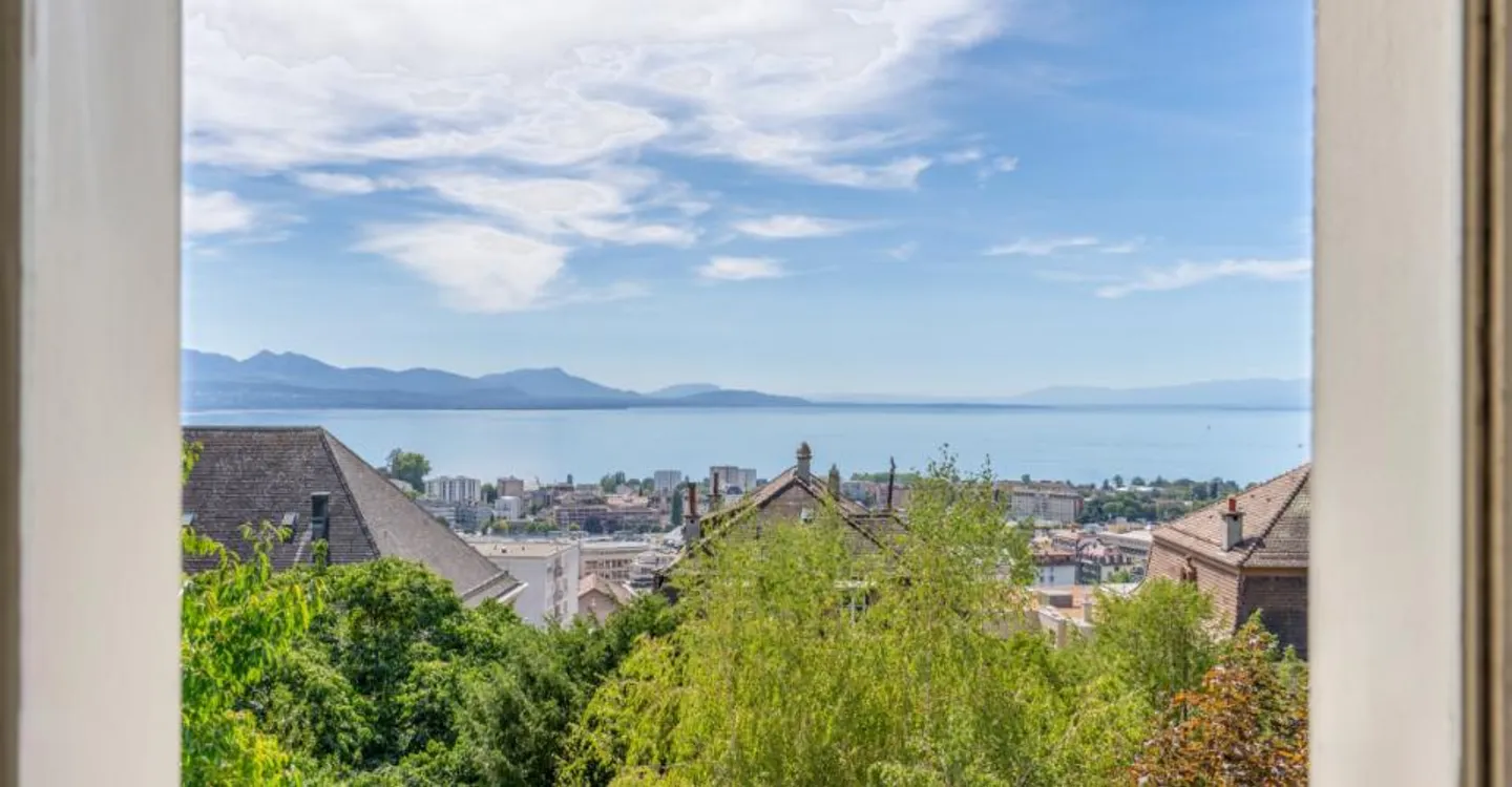 LAUSANNE 1004 – 6-room house, lake view, garden & 4 parking spaces - Photo 4 of 13