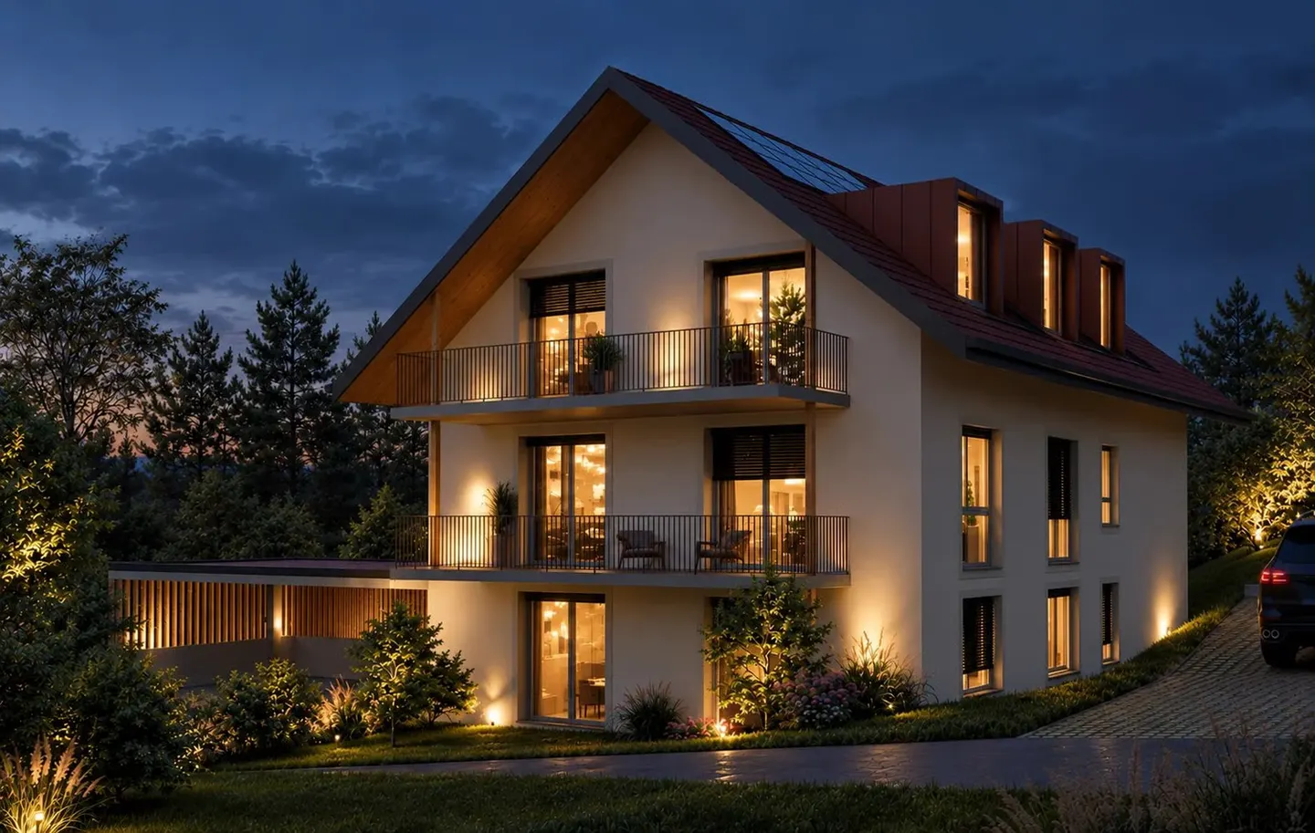 L'Orée du Rogin, 6 Minergie-Wohnungen mit 4,5 Zimmern - Foto 1 von 7