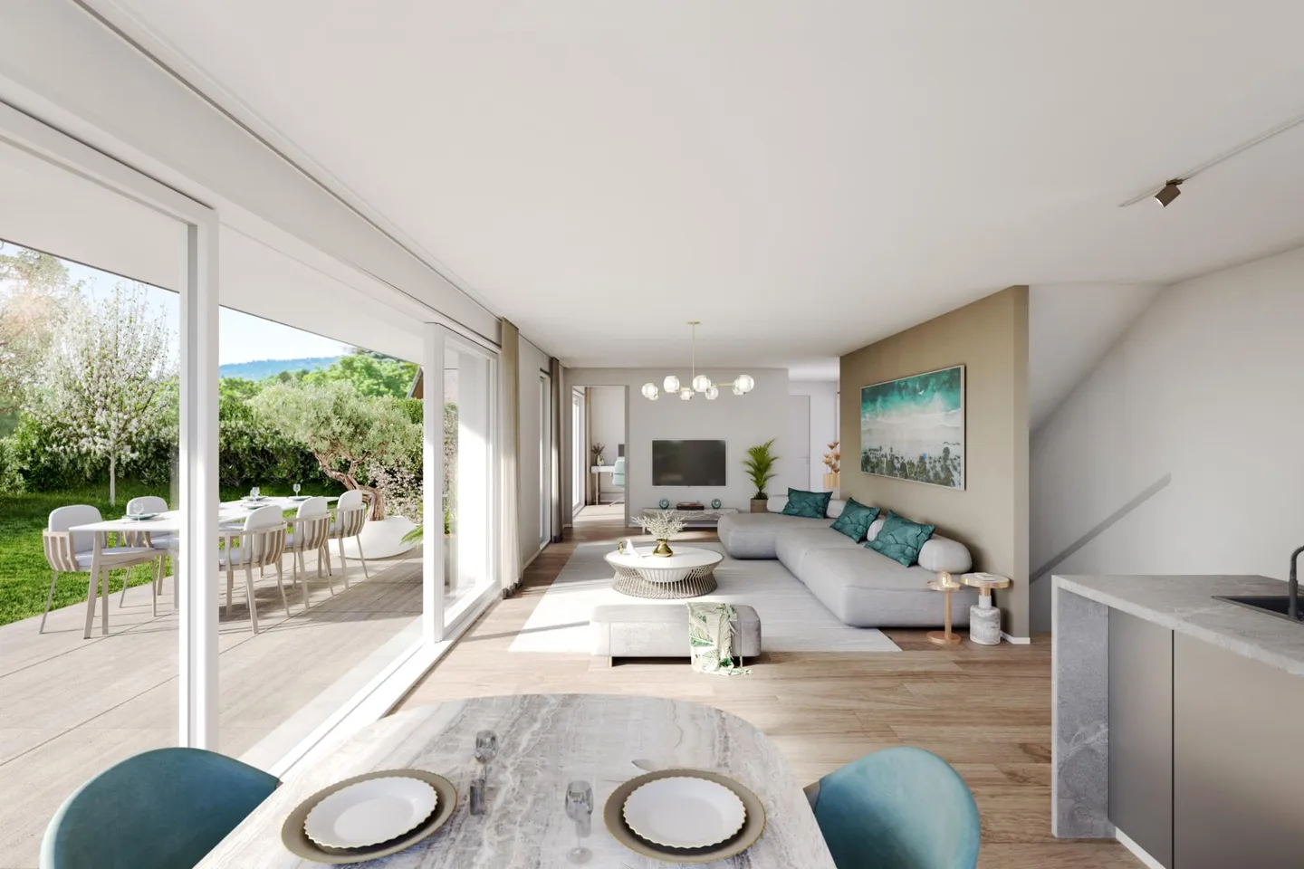 Bald in Le Vaud schöne Promotion von zwei Doppelhaushälften - Foto 2 von 6