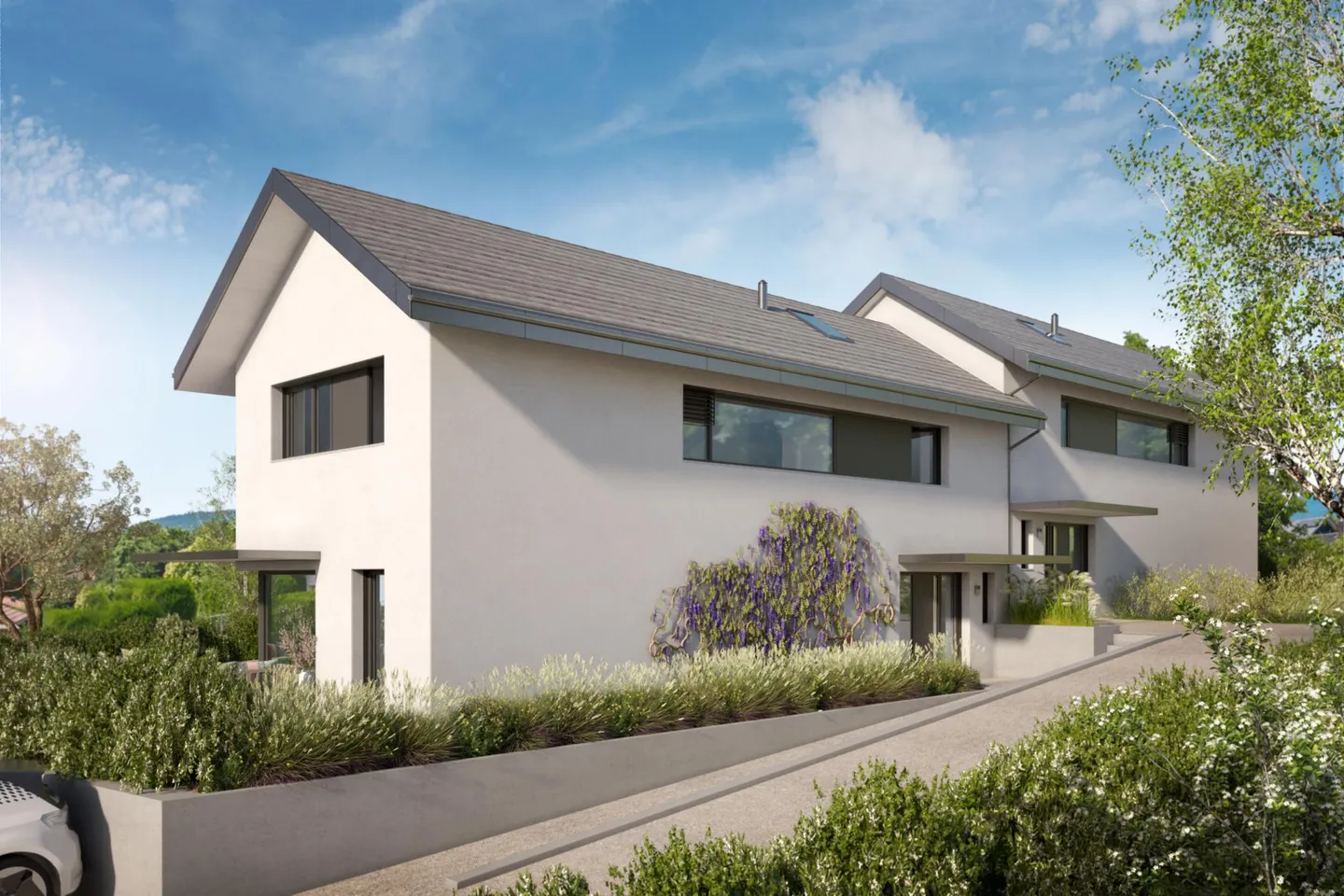 Bald in Le Vaud schöne Promotion von zwei Doppelhaushälften - Foto 6 von 6