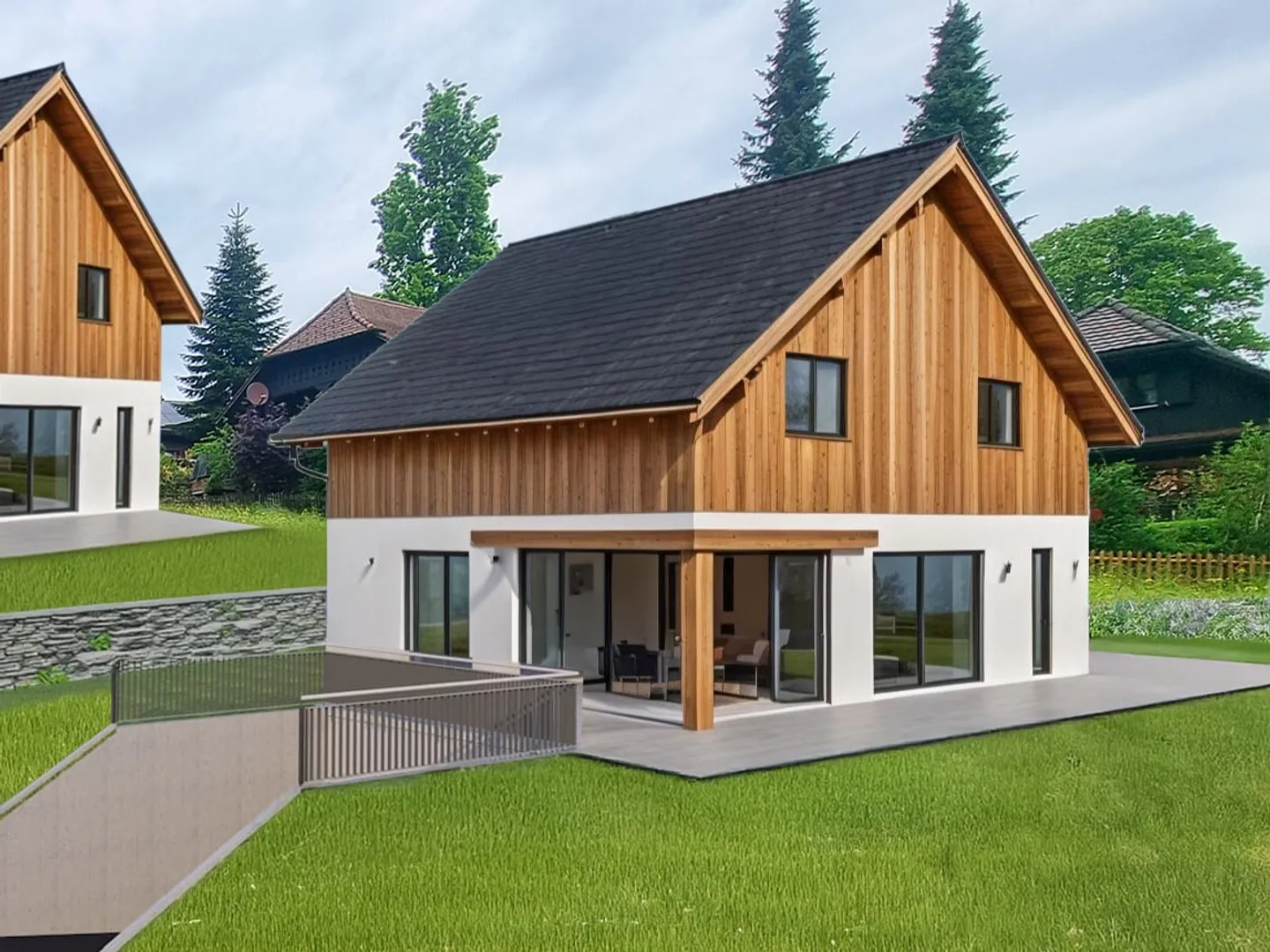 Casa D – Nuova casa unifamiliare con 146m² di superficie abitabile su un terreno di 541m² - Foto 1 di 11