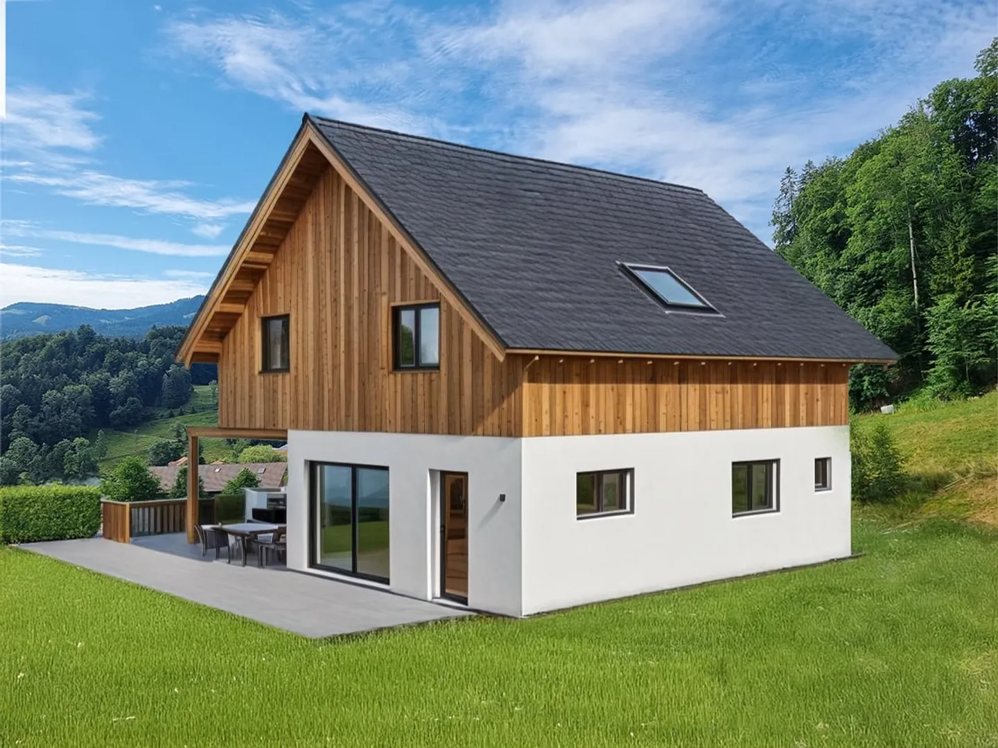 Casa D – Nuova casa unifamiliare con 146m² di superficie abitabile su un terreno di 541m² - Foto 2 di 11
