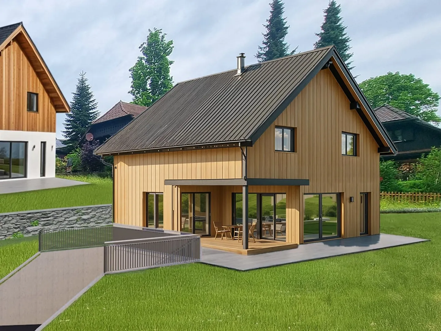 Casa D – Nuova casa unifamiliare con 146m² di superficie abitabile su un terreno di 541m² - Foto 5 di 11