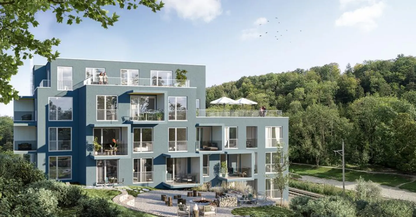 Modern Living with Terrace and View of Nature – 1.5-Room Apartment - Photo 4 of 4