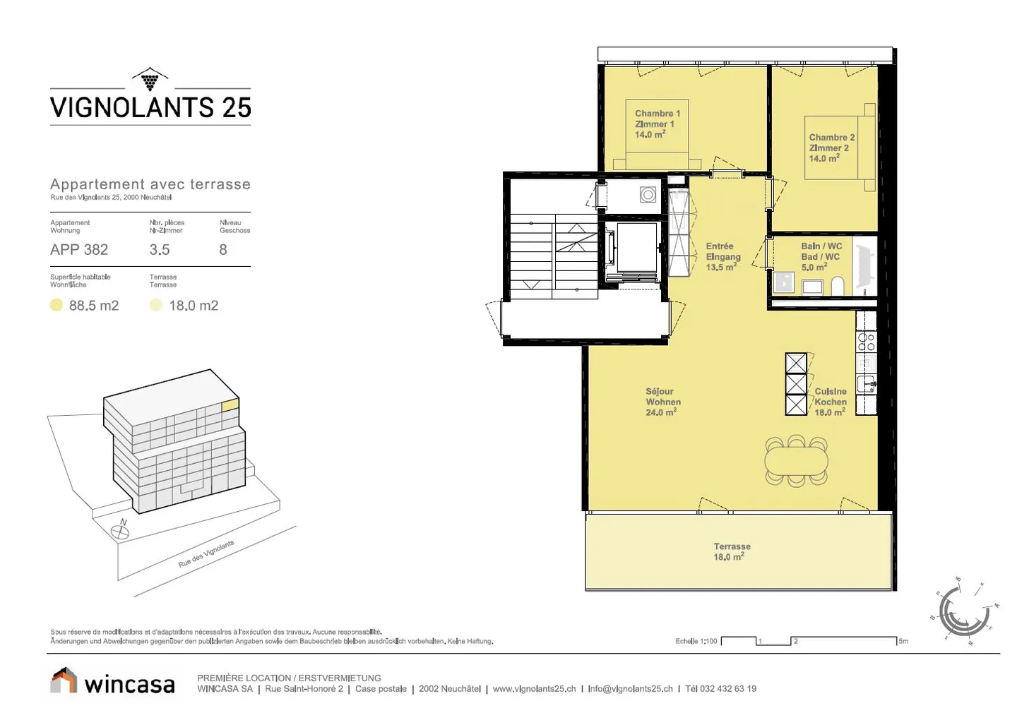 3.5 Room Apartment - Photo 8 of 8