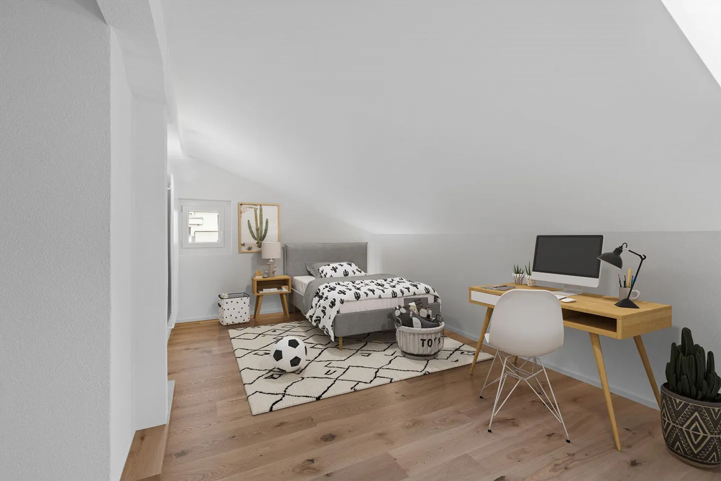Renovated 4.5 attic apartment with stunning views 119m2 - Photo 5 of 27
