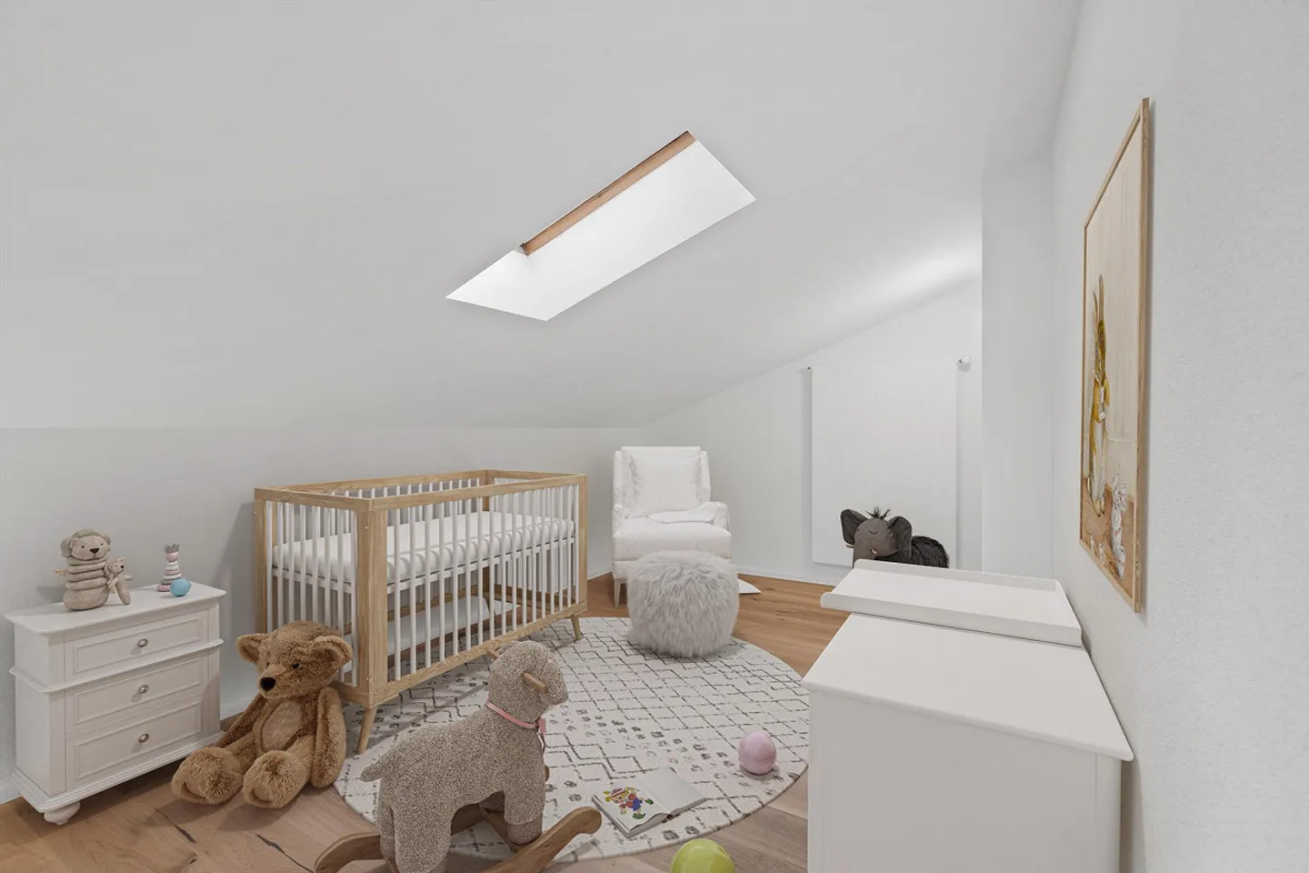 Renovated 4.5 attic apartment with stunning views 119m2 - Photo 6 of 27