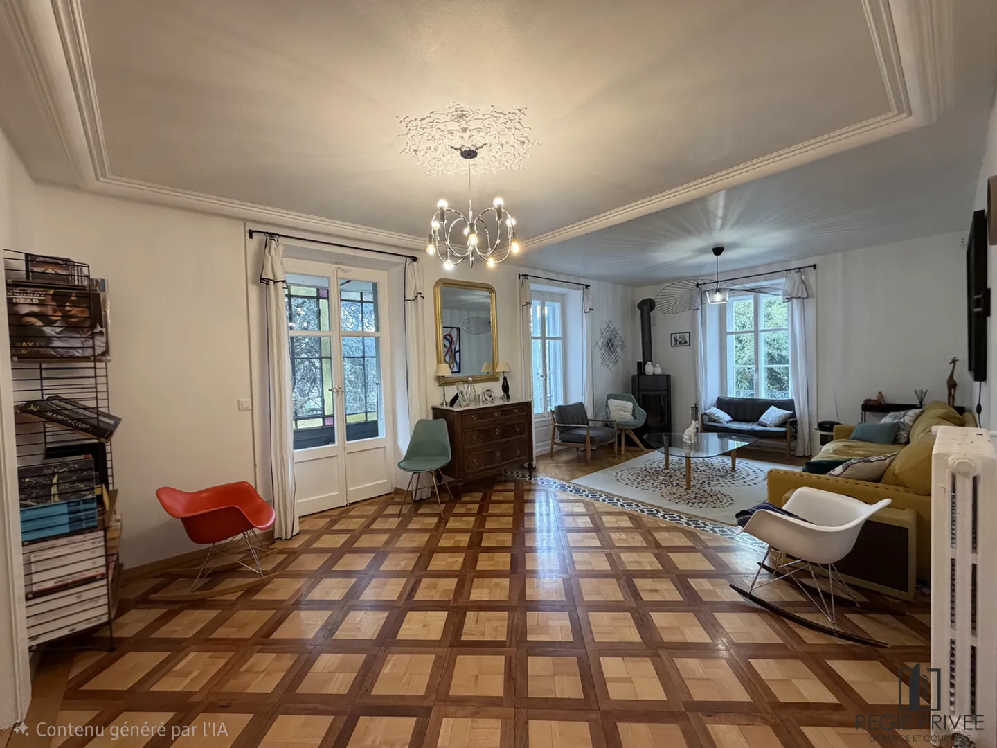 Magnifico triplex arredato con grande giardino nel centro di Losanna - Foto 1 di 13