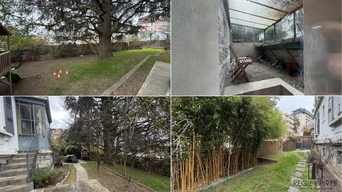 Magnifico triplex arredato con grande giardino nel centro di Losanna - Foto 13 di 13