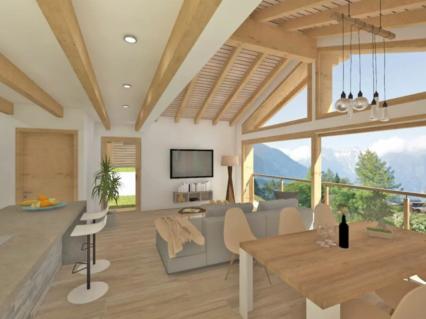 Chalet A a Chemin-Dessus - Foto 2 di 3