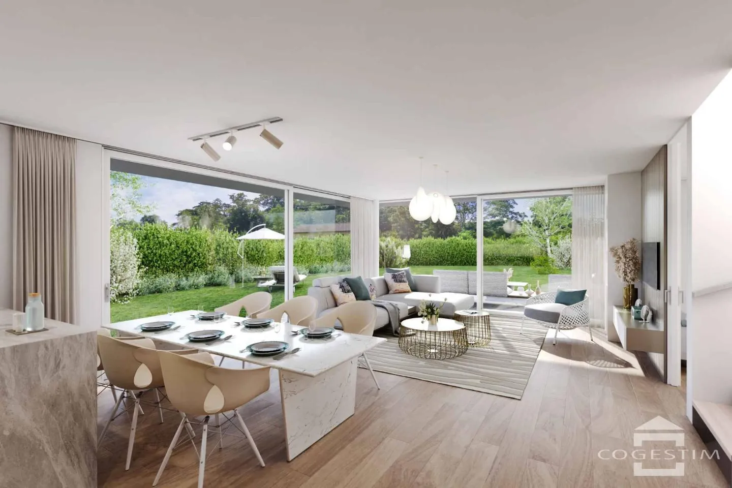 Villa Jumelée Contemporaine - Photo 2 sur 7