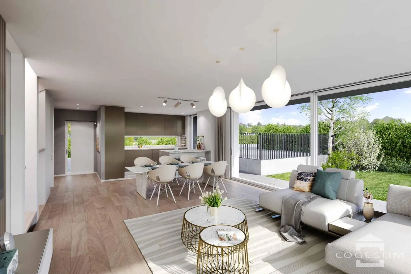 Villa Jumelée Contemporaine - Photo 3 sur 7