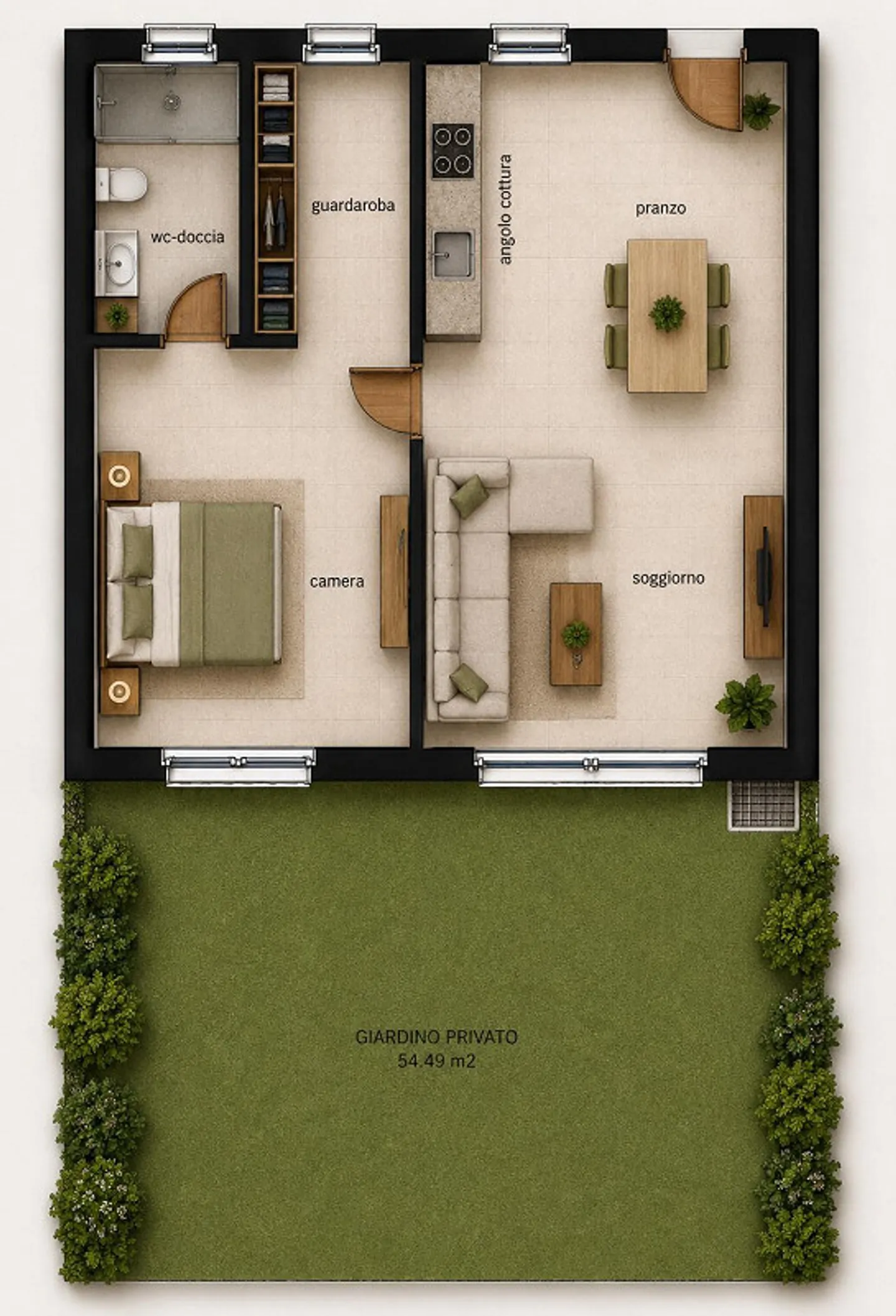 Moderne Wohnungen in Balerna - Foto 10 von 11