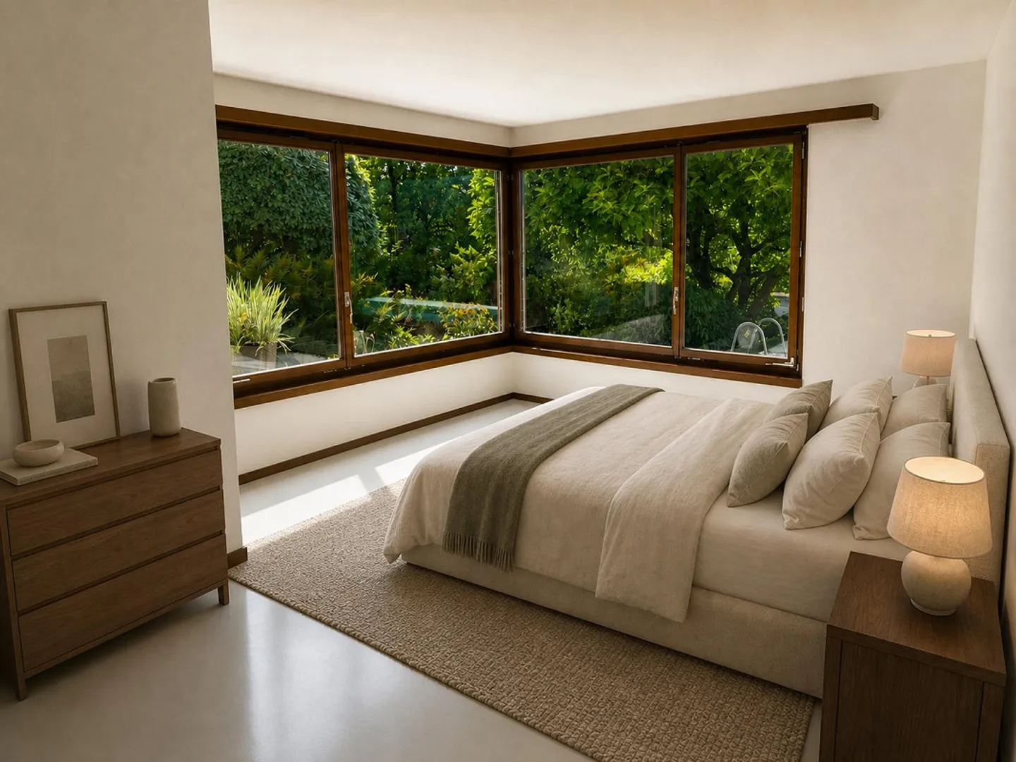 Première occupation loft de style 3.5 pièces (105 m2) avec piscine, jardin et vue panoramique - Photo 11 sur 23