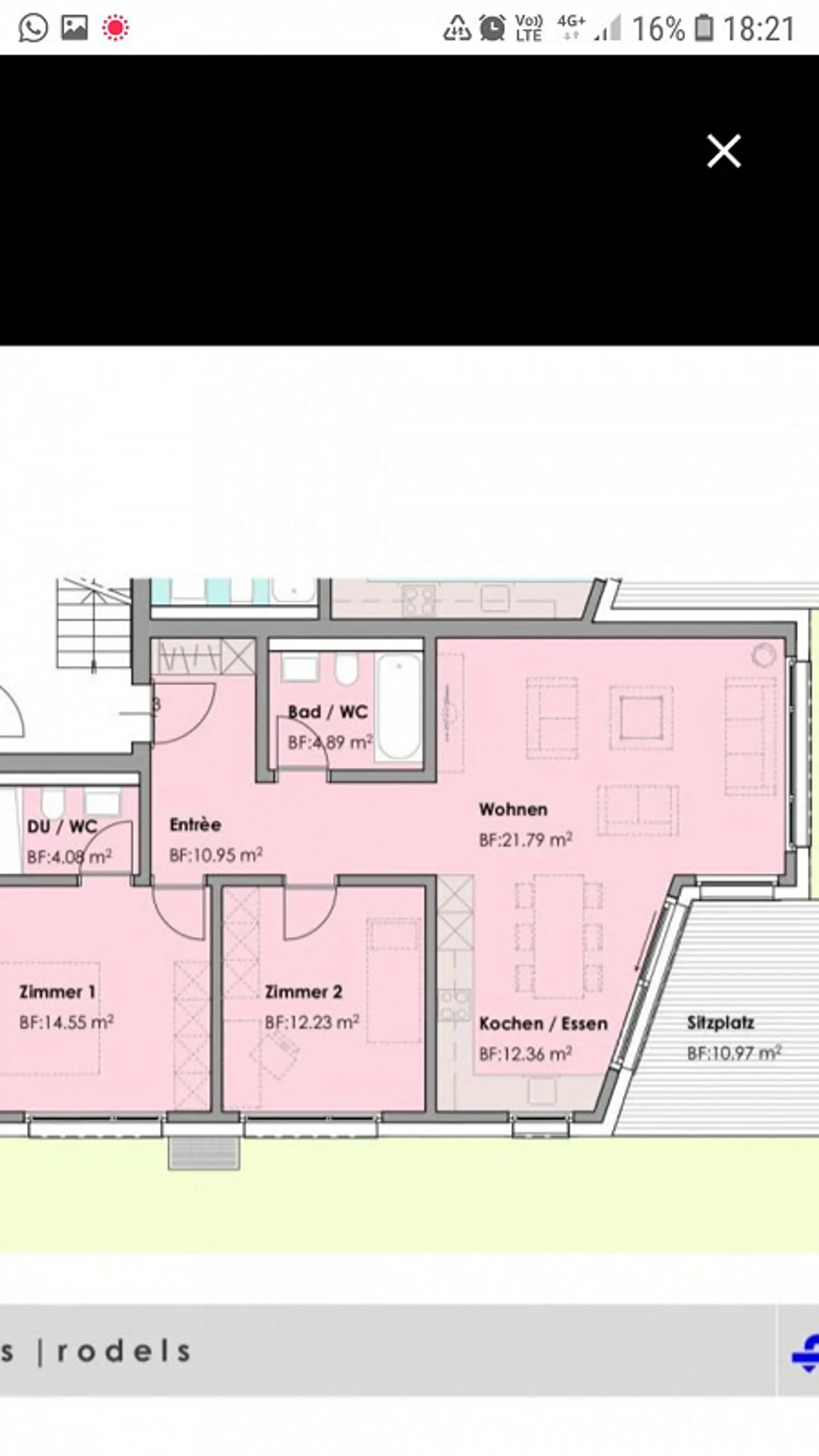 Appartamento moderno e luminoso di 3,5 locali in una posizione tranquilla - Foto 8 di 8