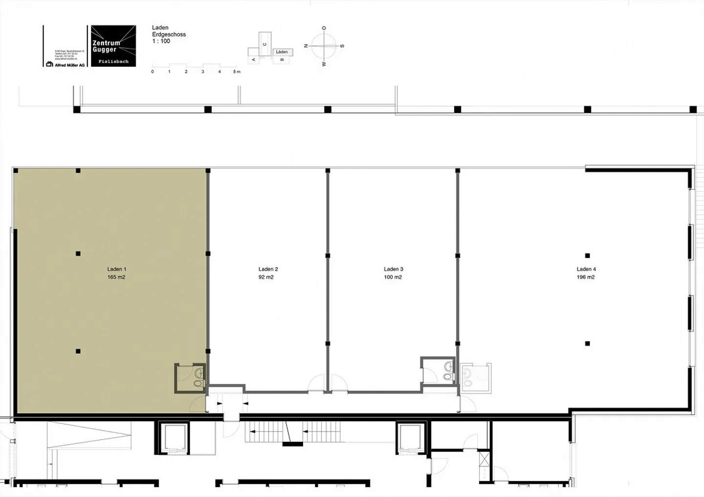 Center "Gugger" Fislisbach - Retail space in the center for rent - Photo 6 of 6