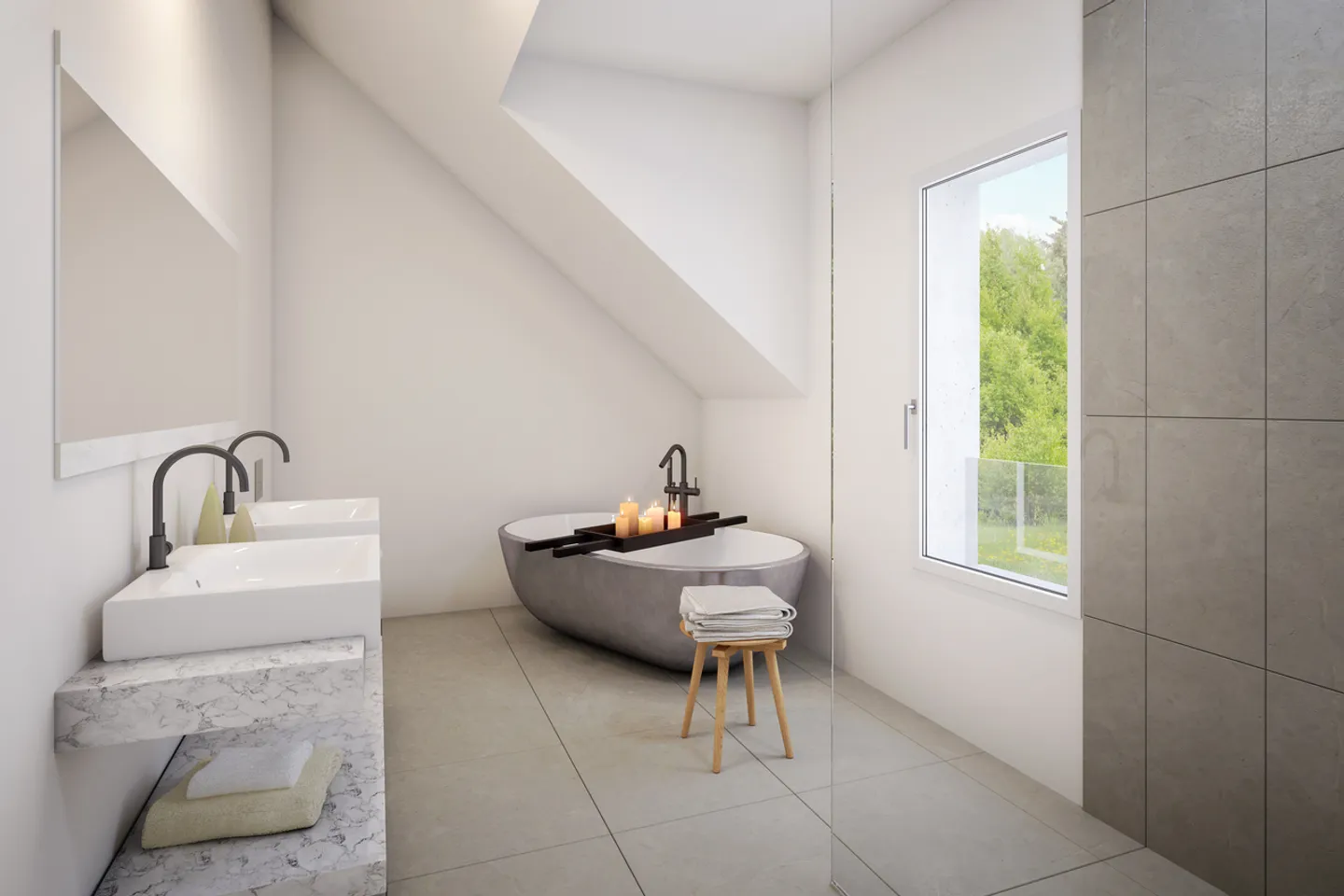Neubauprojekt "EDEN" Doppelhaushälfte "Jardin" - Foto 4 von 10