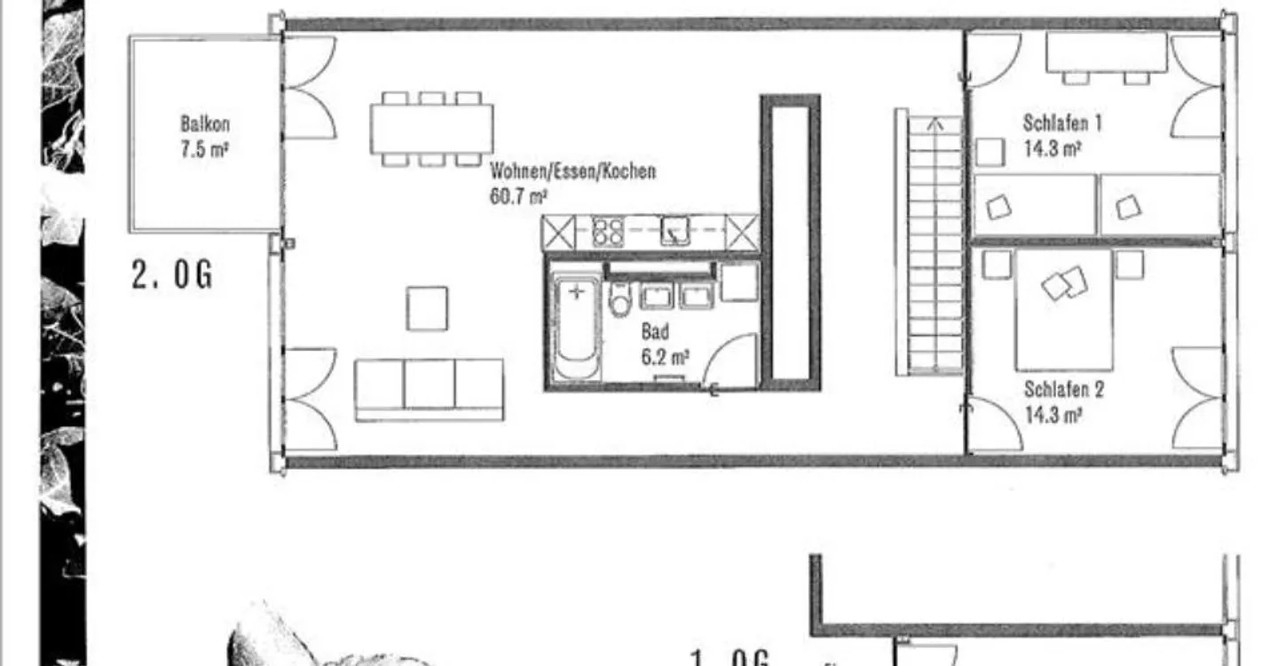 Appartamento spazioso con cucina moderna - Foto 4 di 4