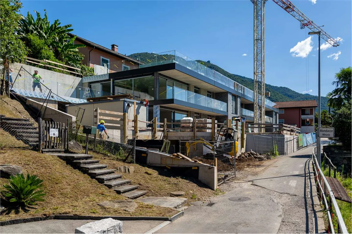 4,5 Zimmer mit Garten NEU Minusio Seeblick - Foto 3 von 13