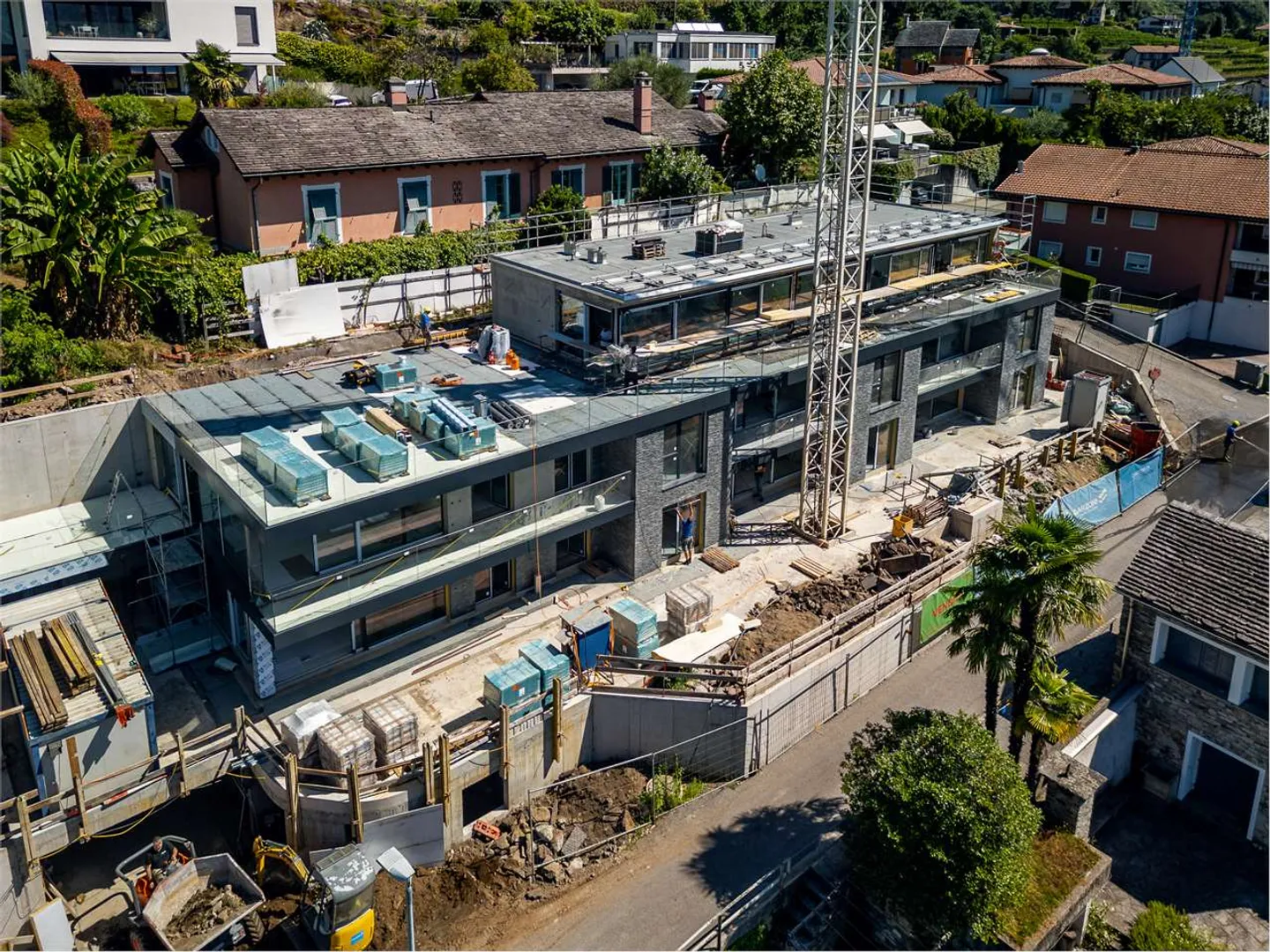 4,5 Zimmer mit Garten NEU Minusio Seeblick - Foto 4 von 13