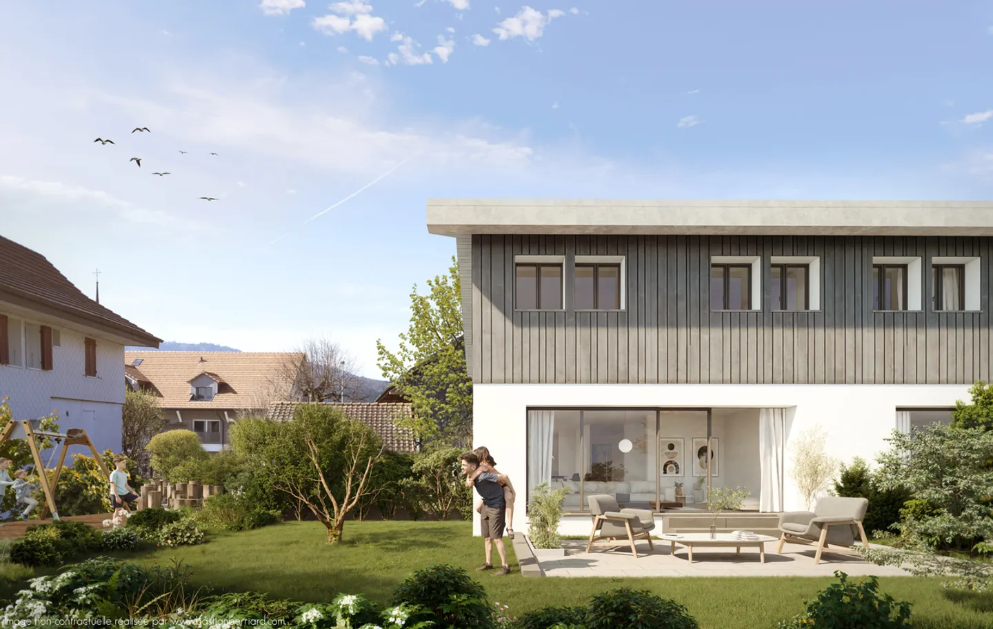 Casa a schiera in affitto - Foto 2 di 5