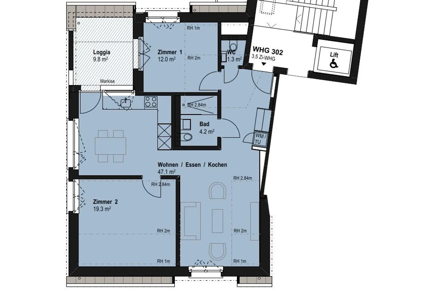 Prima locazione presso la stazione di Töss - Foto 2 di 2