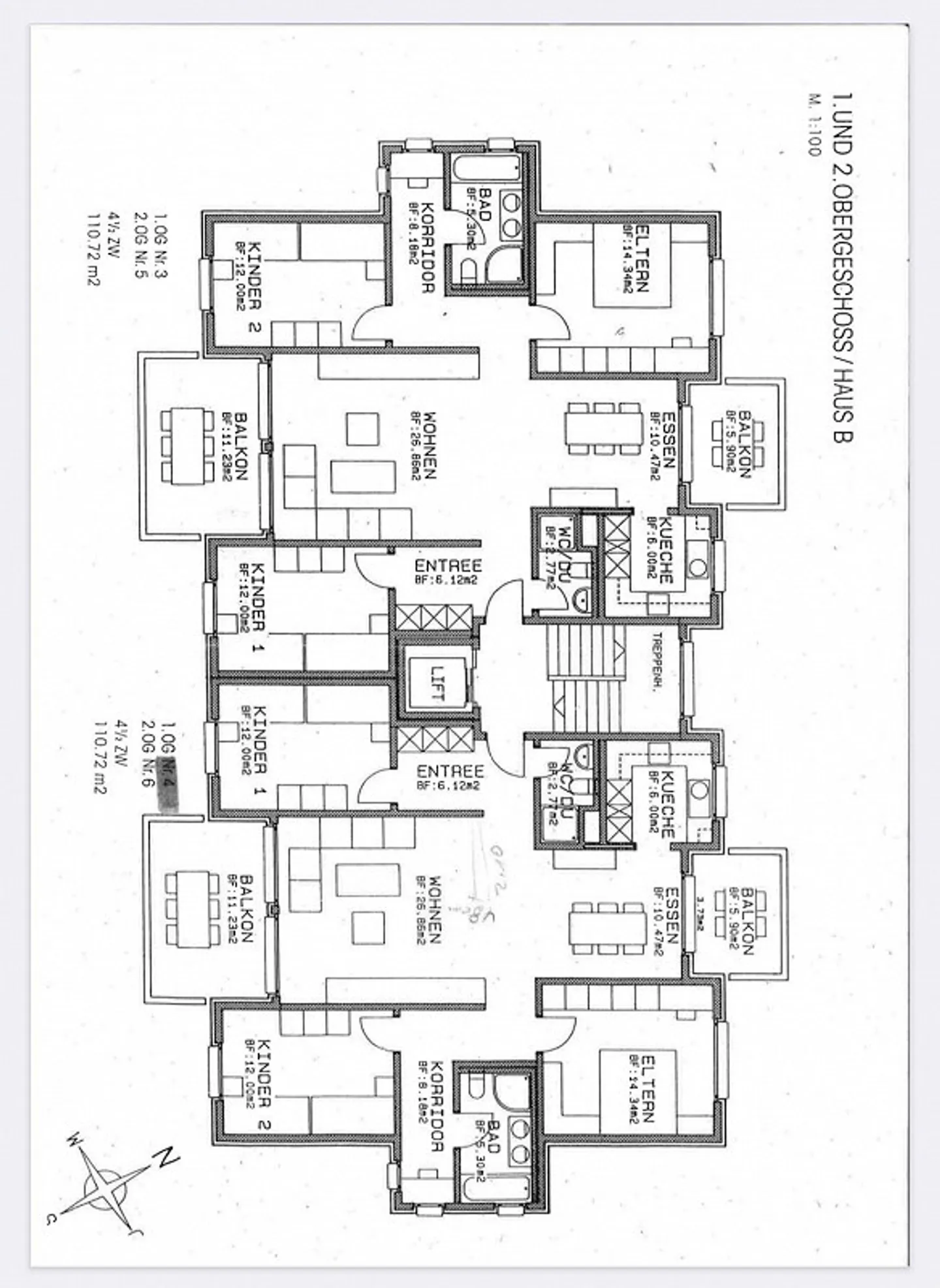 Luminoso appartamento di 4,5 stanze con standard di proprietà e 2 balconi a Goldach - Foto 10 di 10
