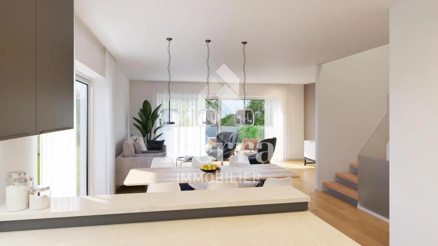 Spacious row villa on 3 levels with 5.5 rooms, gross floor area 184 m2 - Photo 6 of 9