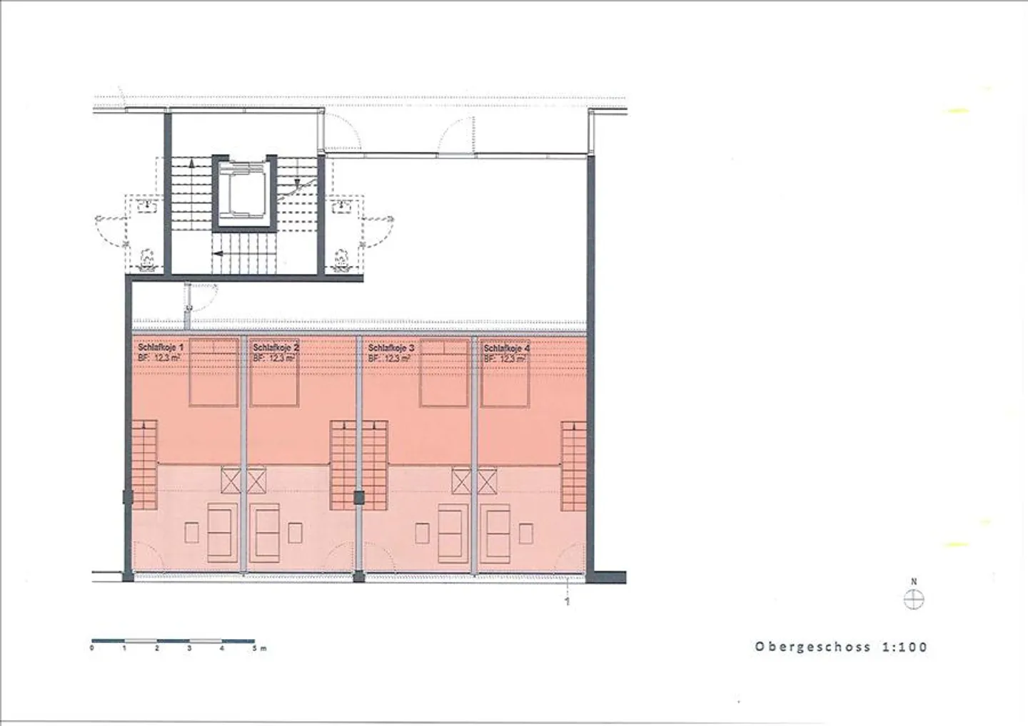 Möbliertes Zimmer mit Gemeinschaftsraum - Foto 6 von 6