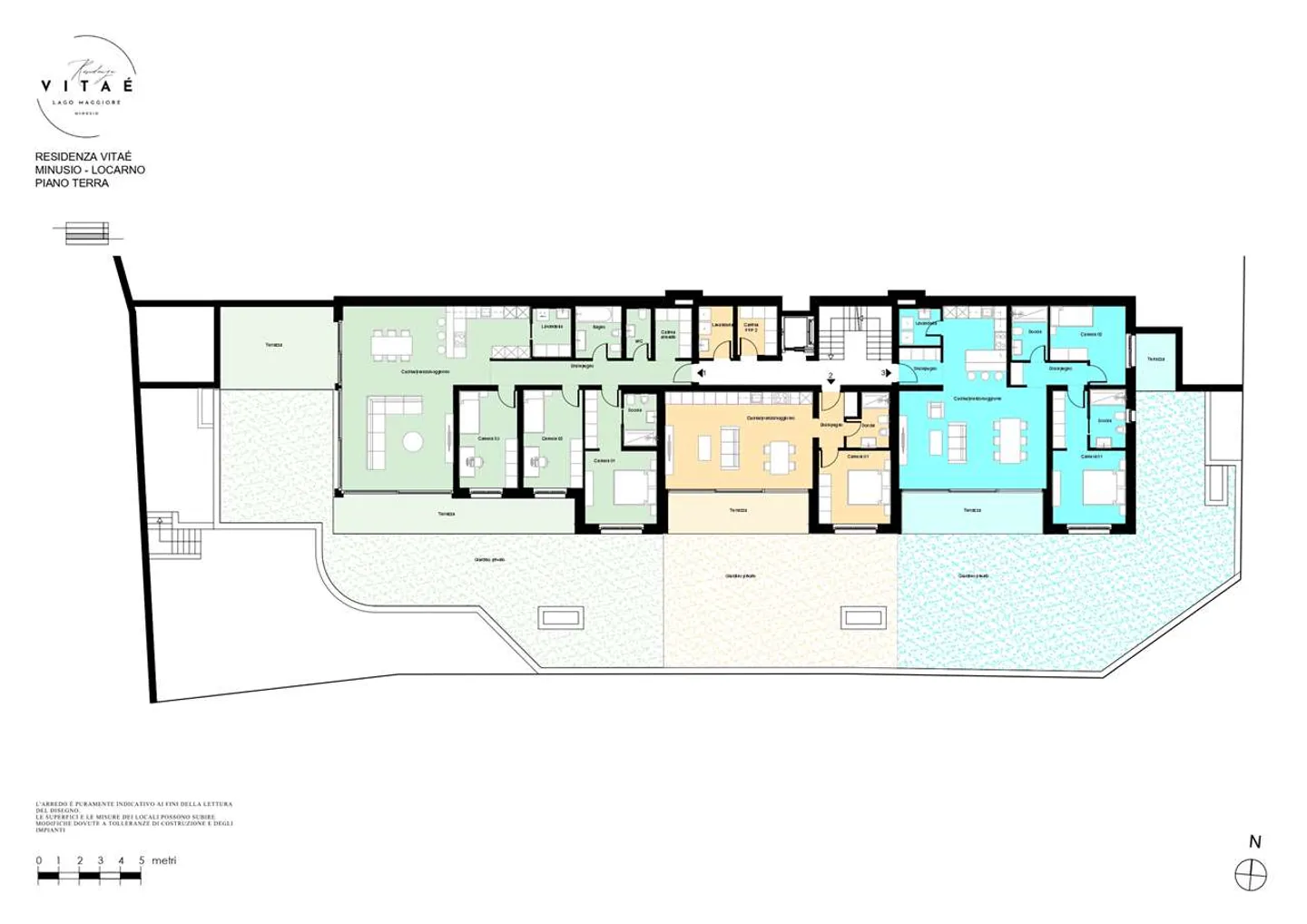 4,5 Zimmer mit Garten NEU Minusio Seeblick - Foto 12 von 13