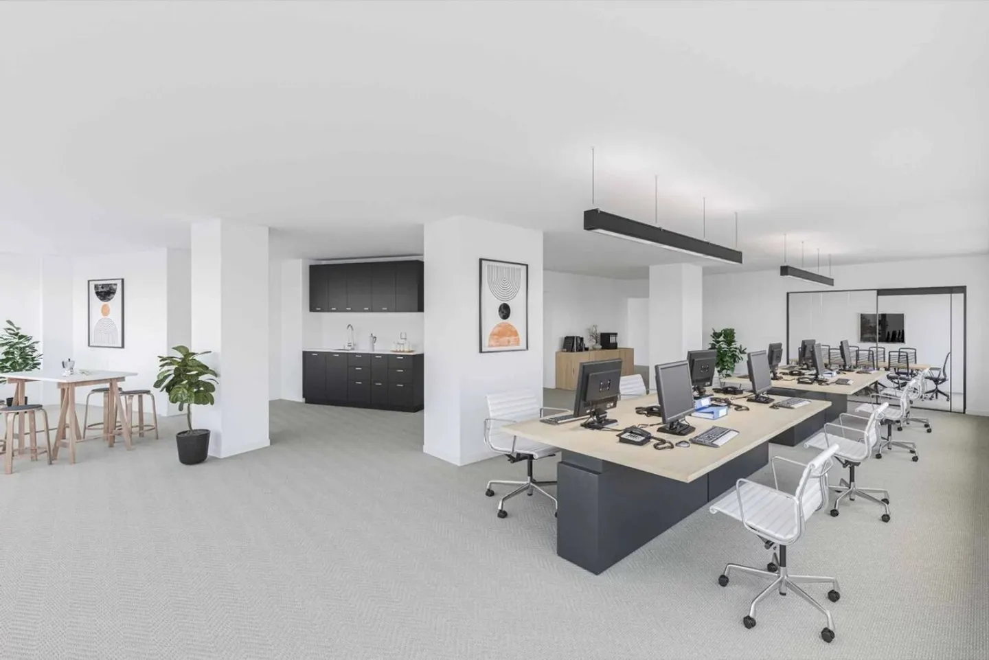 Office spaces for rent near the train station - Photo 8 of 10