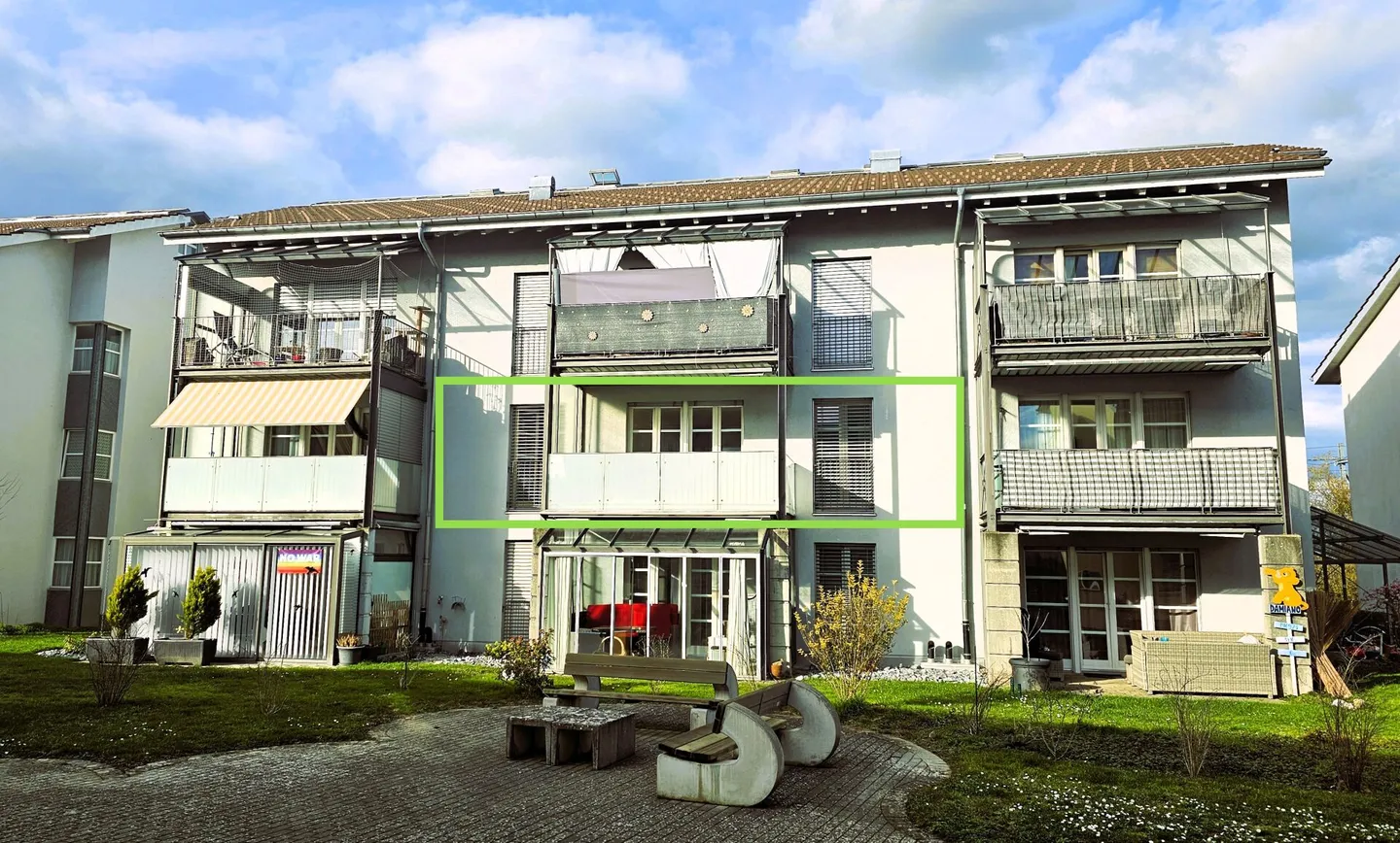 Moderne 2.5 Zimmerwohnung in Hunzenschwil - Foto 1 von 14