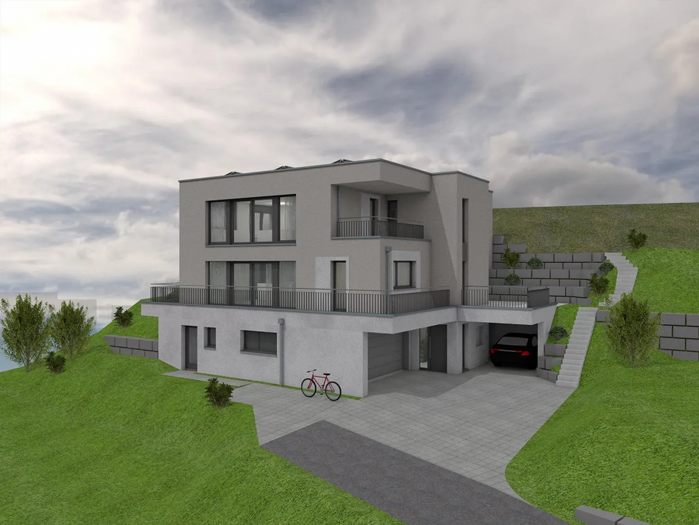 Exclusive 3.5 Room Penthouse Apartment in a Quiet Location - First Occupancy - Photo 1 of 6