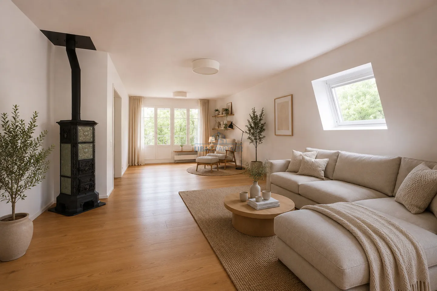 Stylish Duplex Penthouse in Basel - Photo 1 of 10