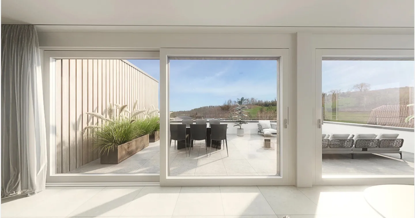 Vivere comodamente: luminoso appartamento attico di 3½ locali con terrazza - Foto 2 di 10